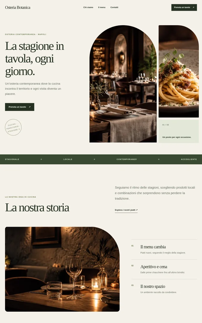 Demo dimostrativa Ristorante 2